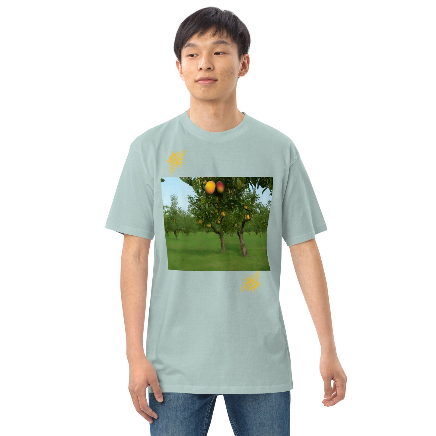 Men’s mango grove premium heavyweight tee