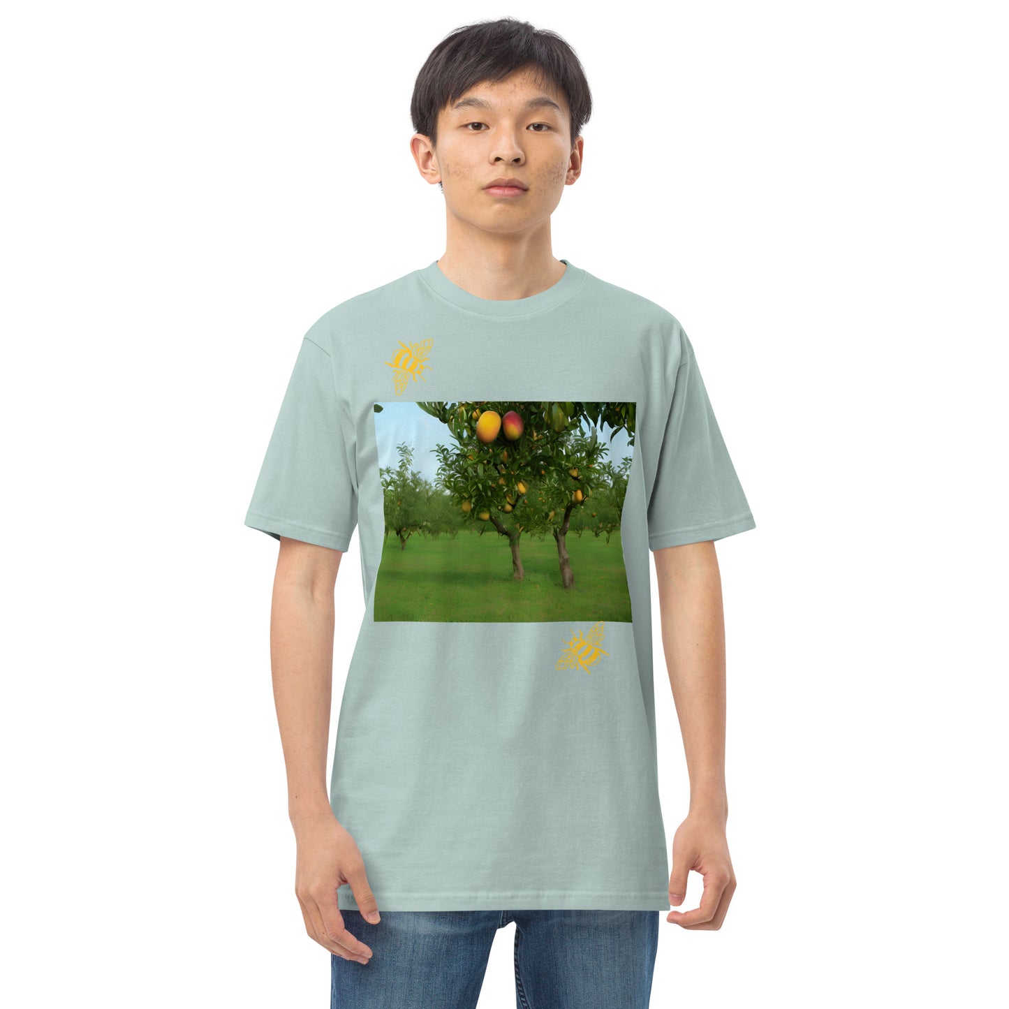 Men’s mango grove premium heavyweight tee