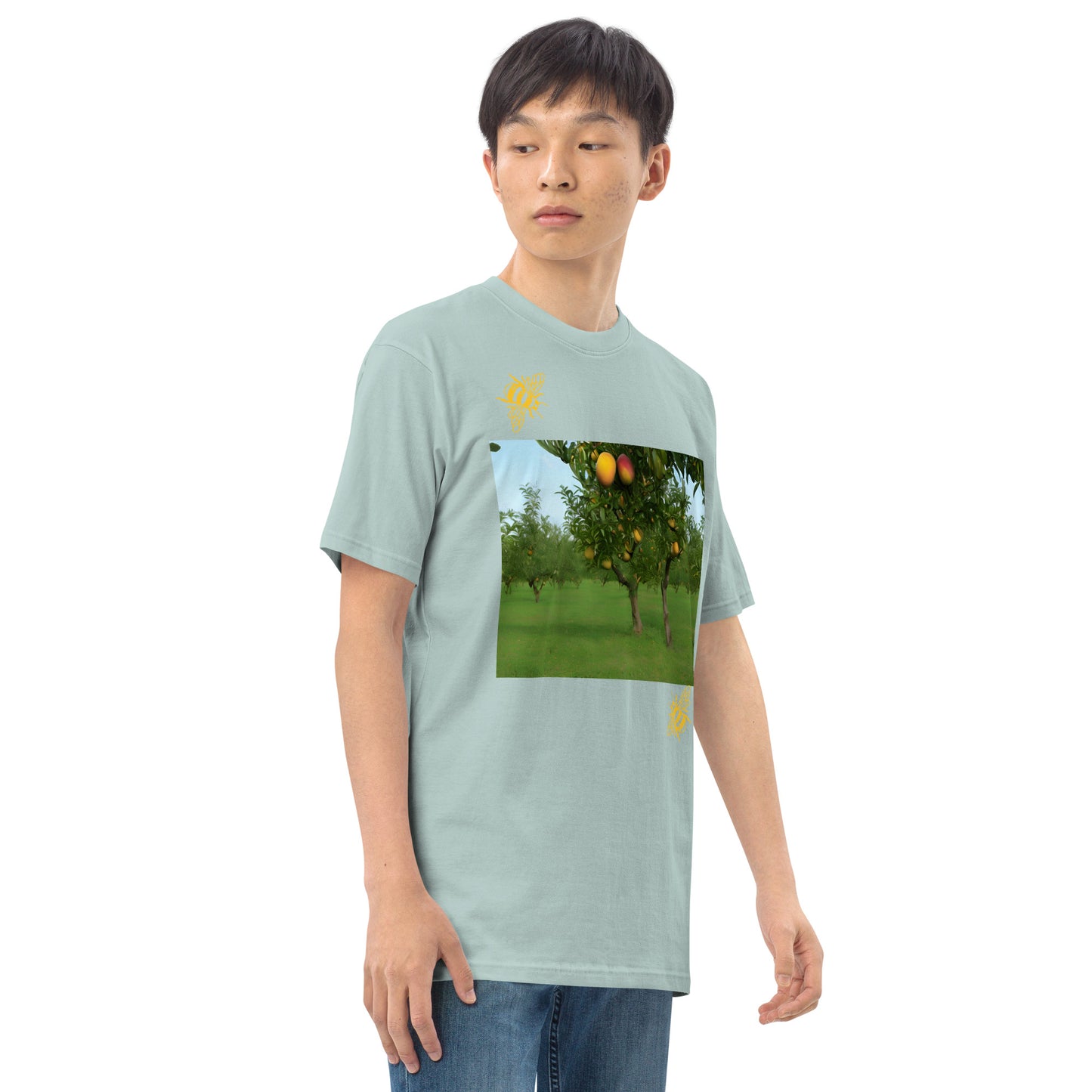 Men’s mango grove premium heavyweight tee