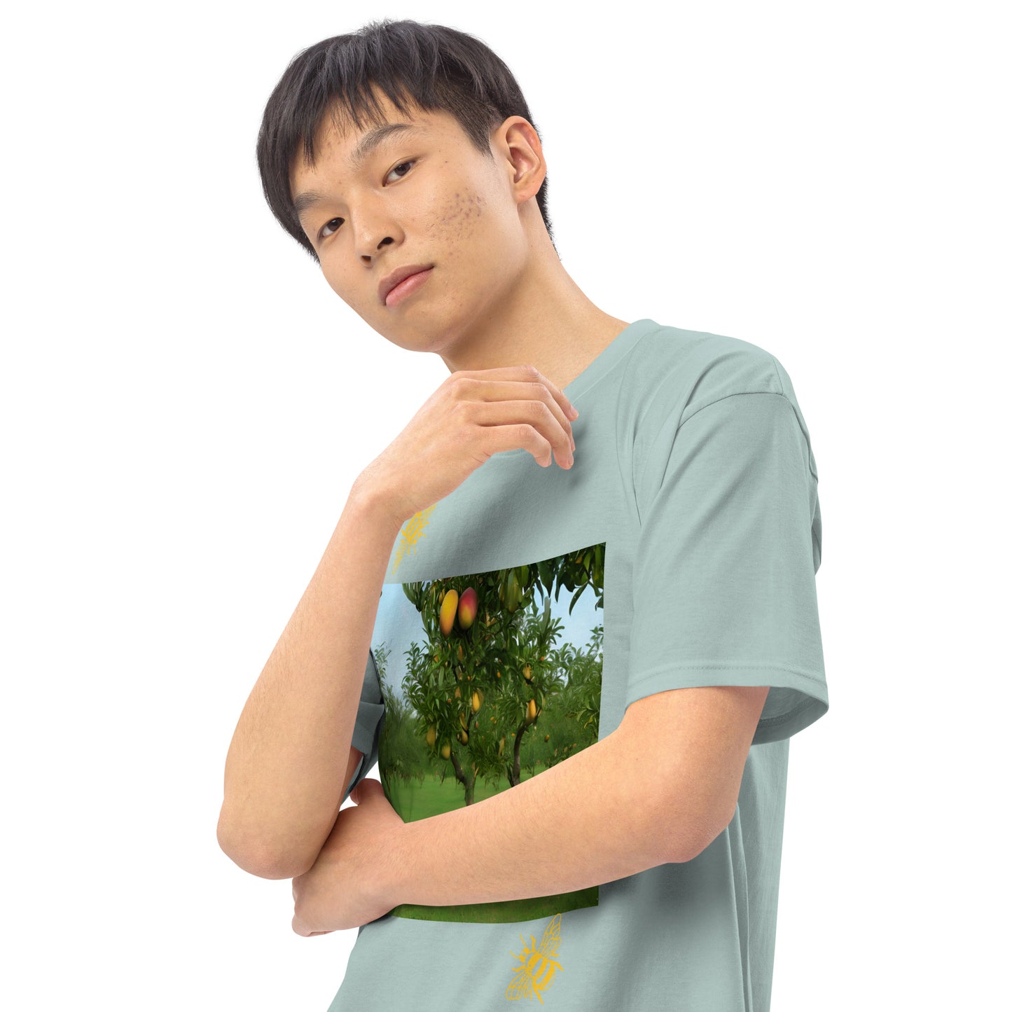 Men’s mango grove premium heavyweight tee