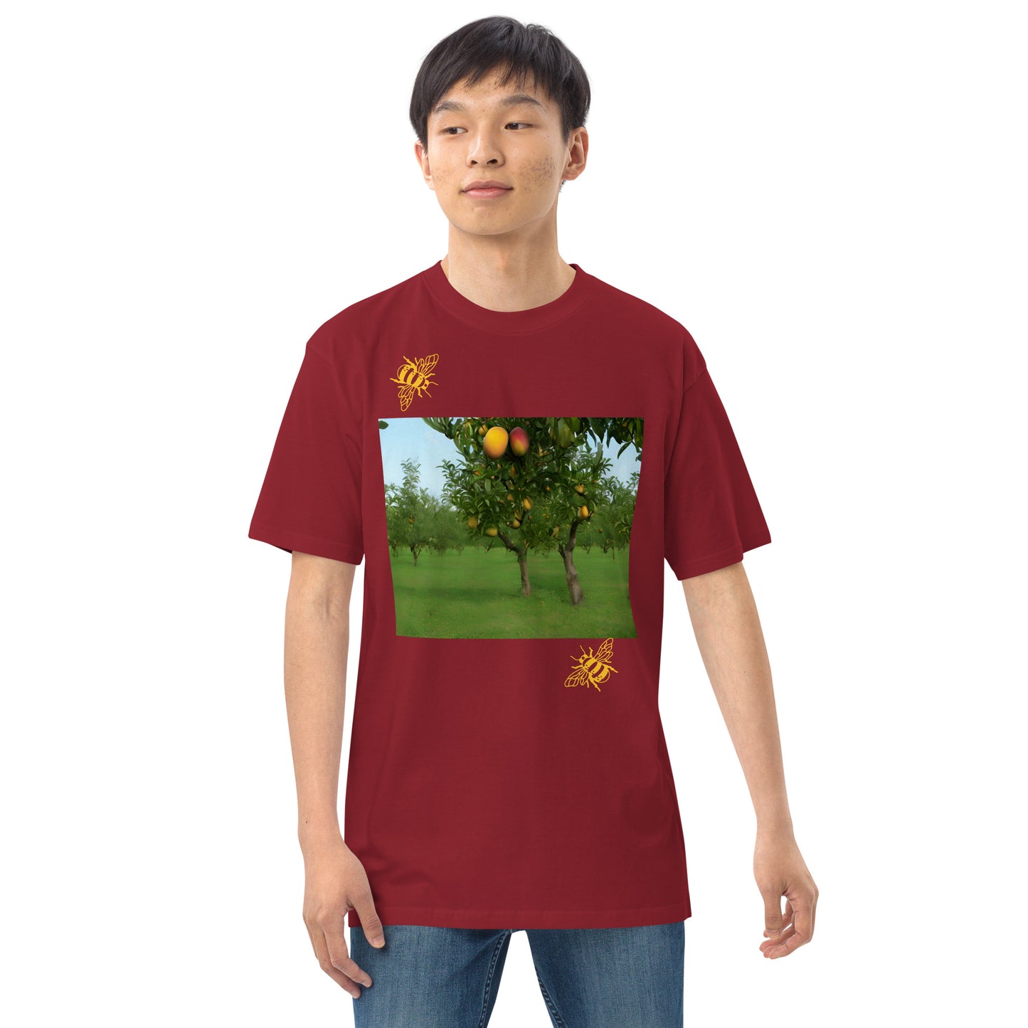 Men’s mango grove premium heavyweight tee