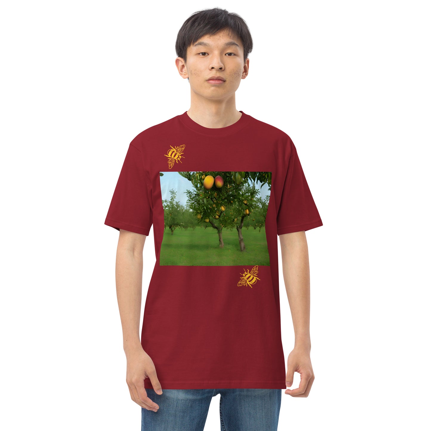 Men’s mango grove premium heavyweight tee