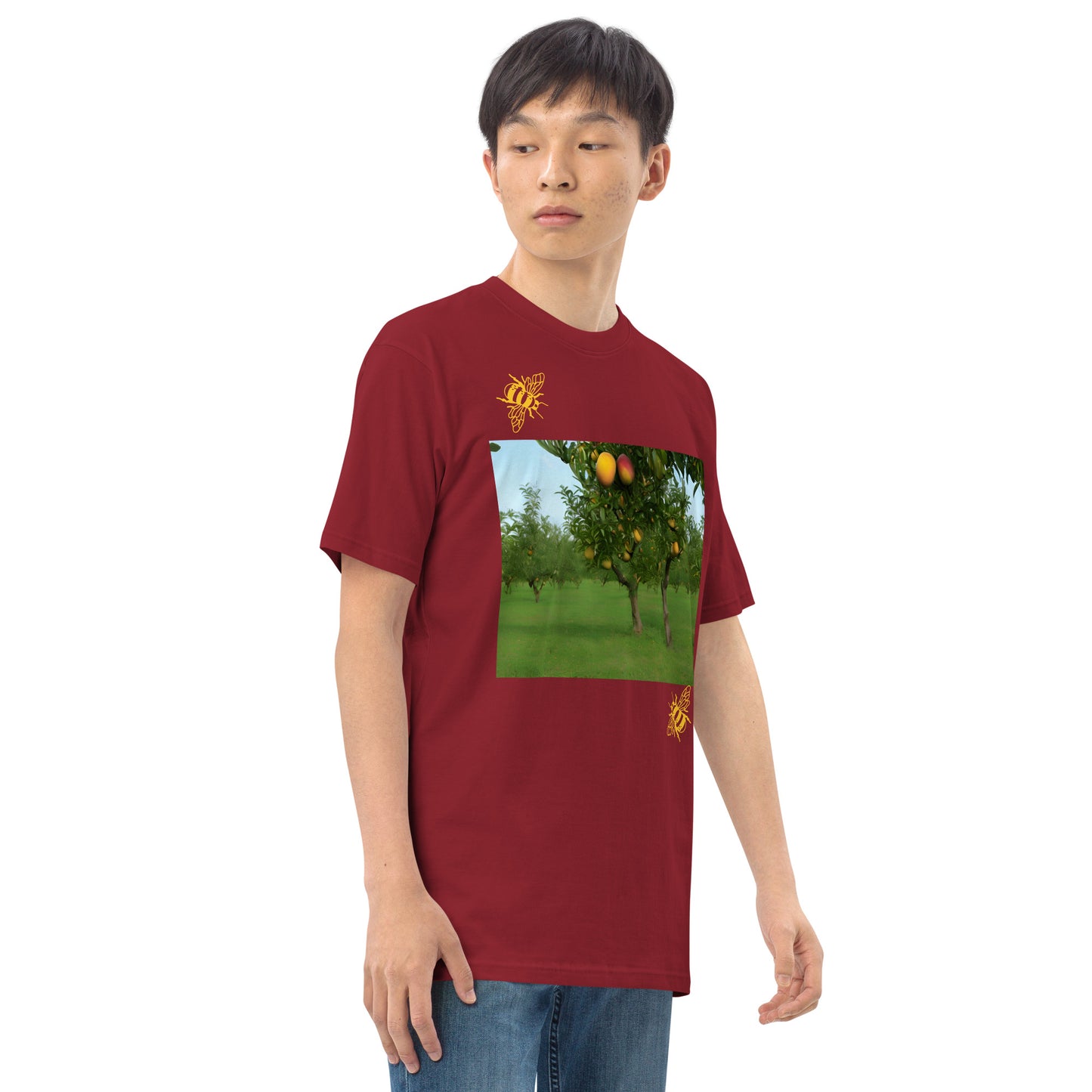 Men’s mango grove premium heavyweight tee