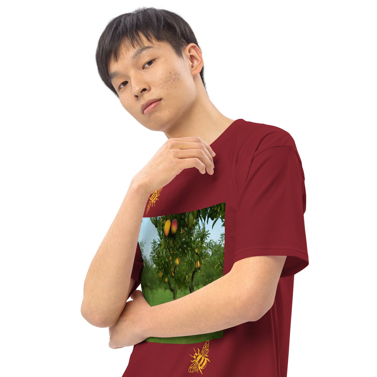 Men’s mango grove premium heavyweight tee