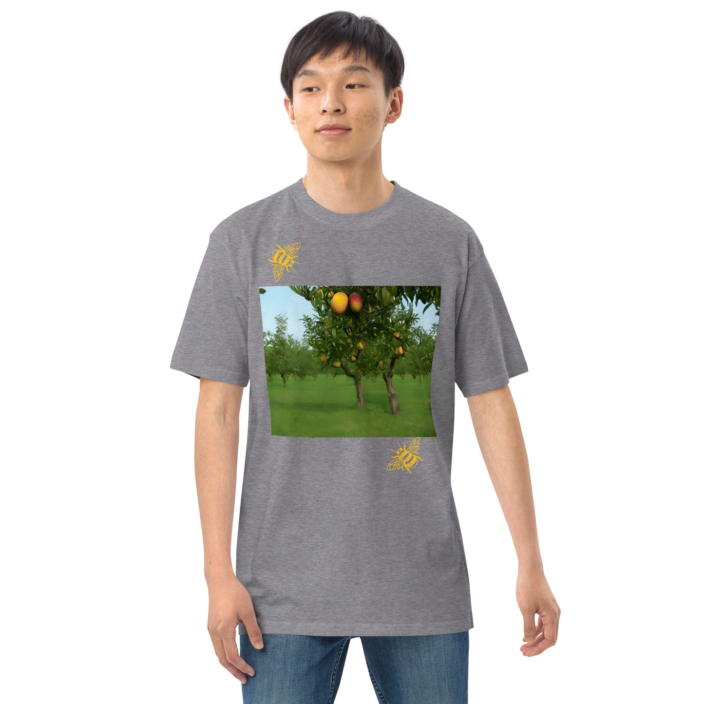 Men’s mango grove premium heavyweight tee