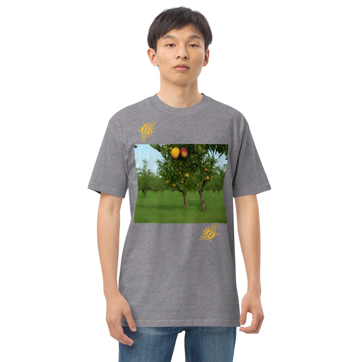 Men’s mango grove premium heavyweight tee