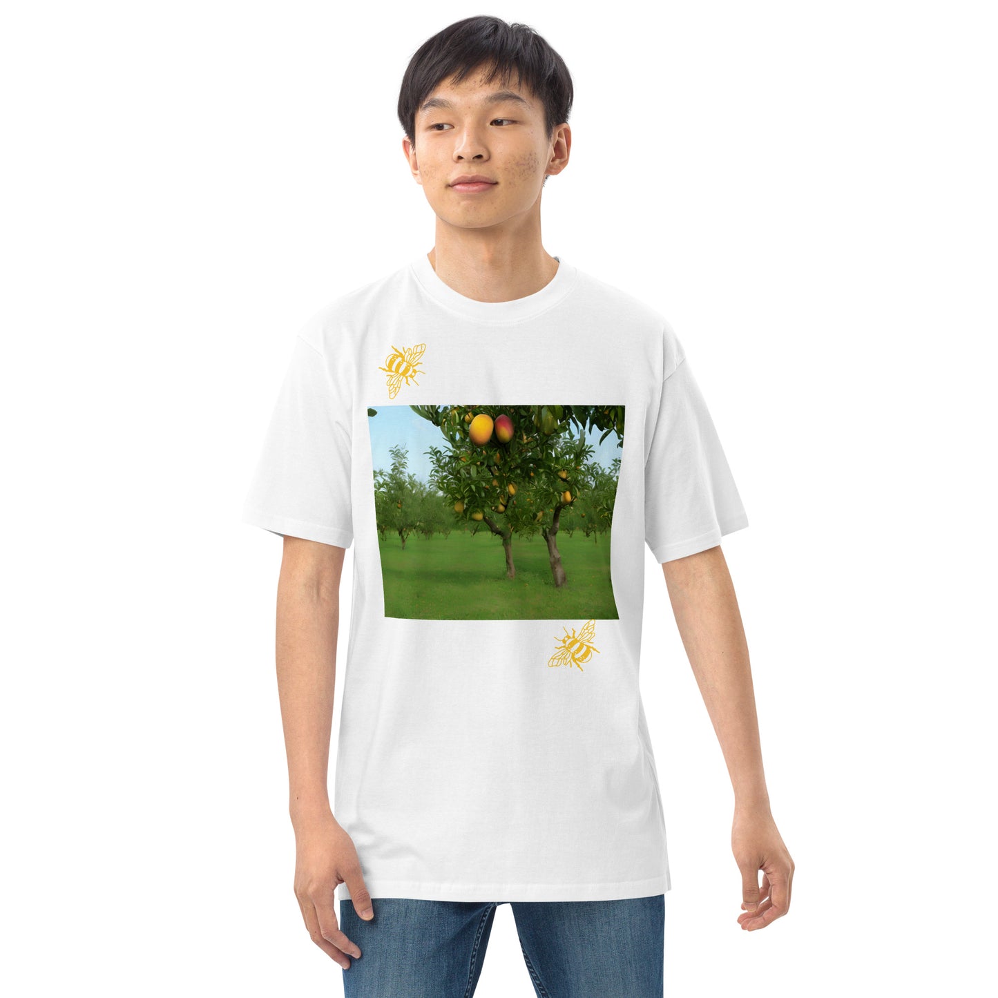 Men’s mango grove premium heavyweight tee