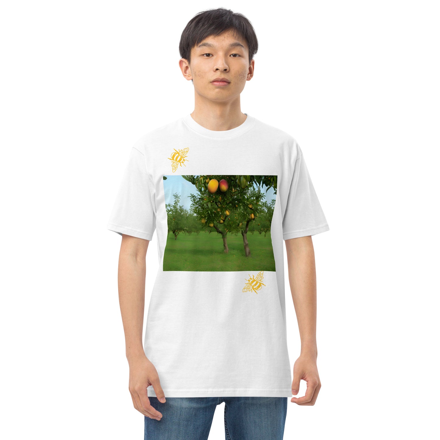 Men’s mango grove premium heavyweight tee