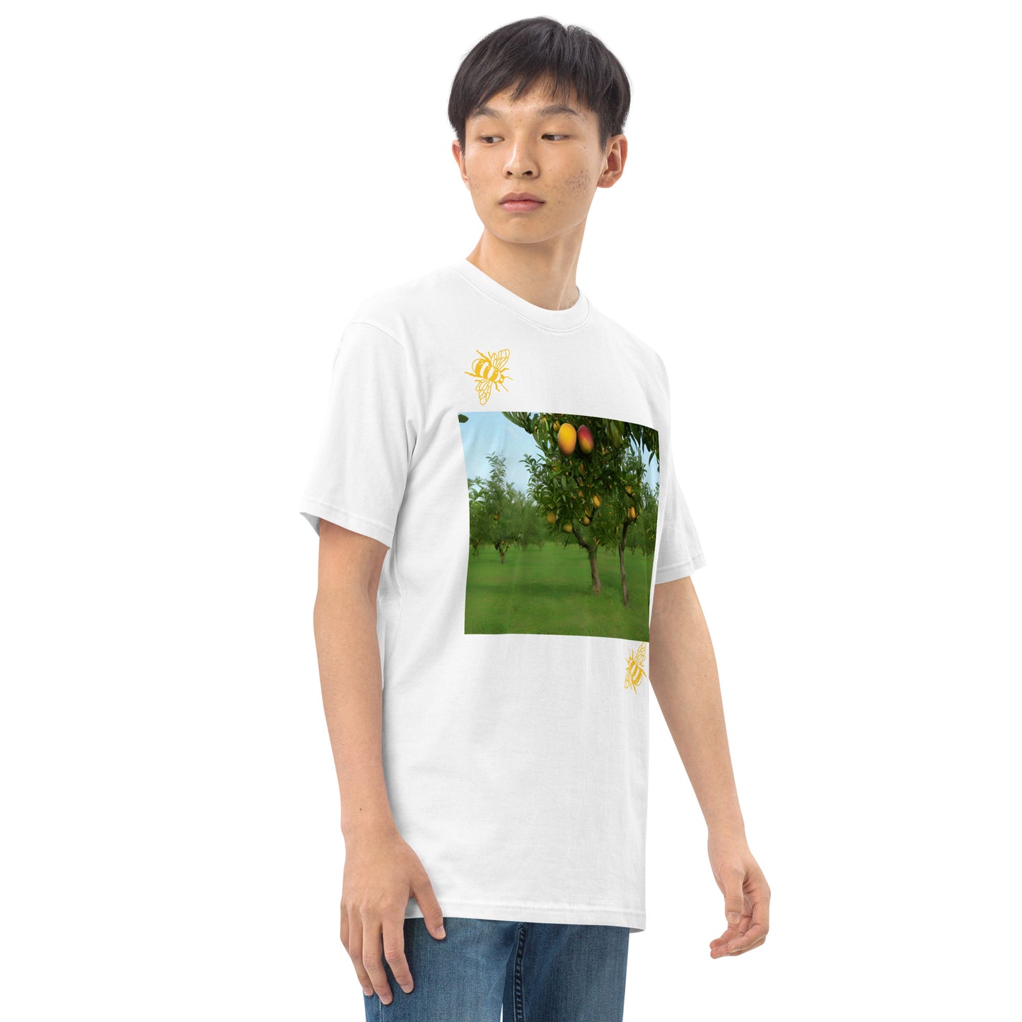 Men’s mango grove premium heavyweight tee