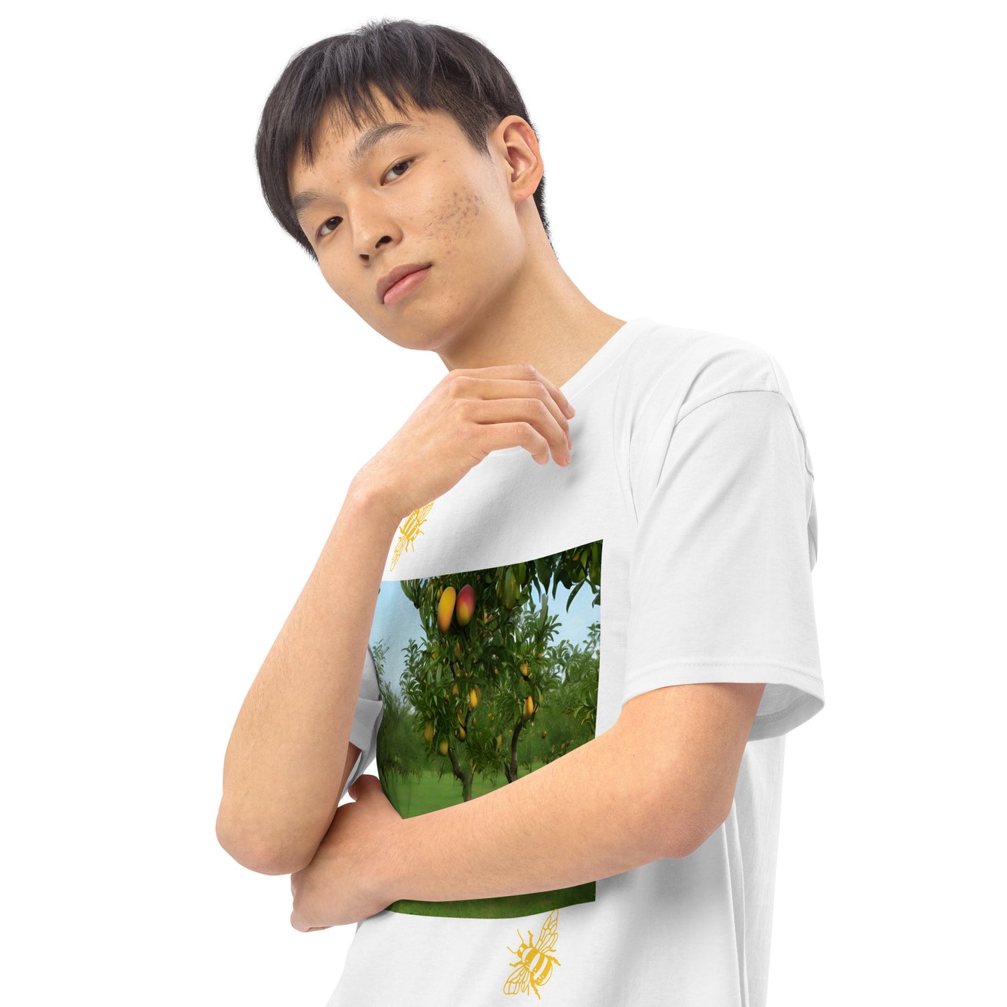 Men’s mango grove premium heavyweight tee