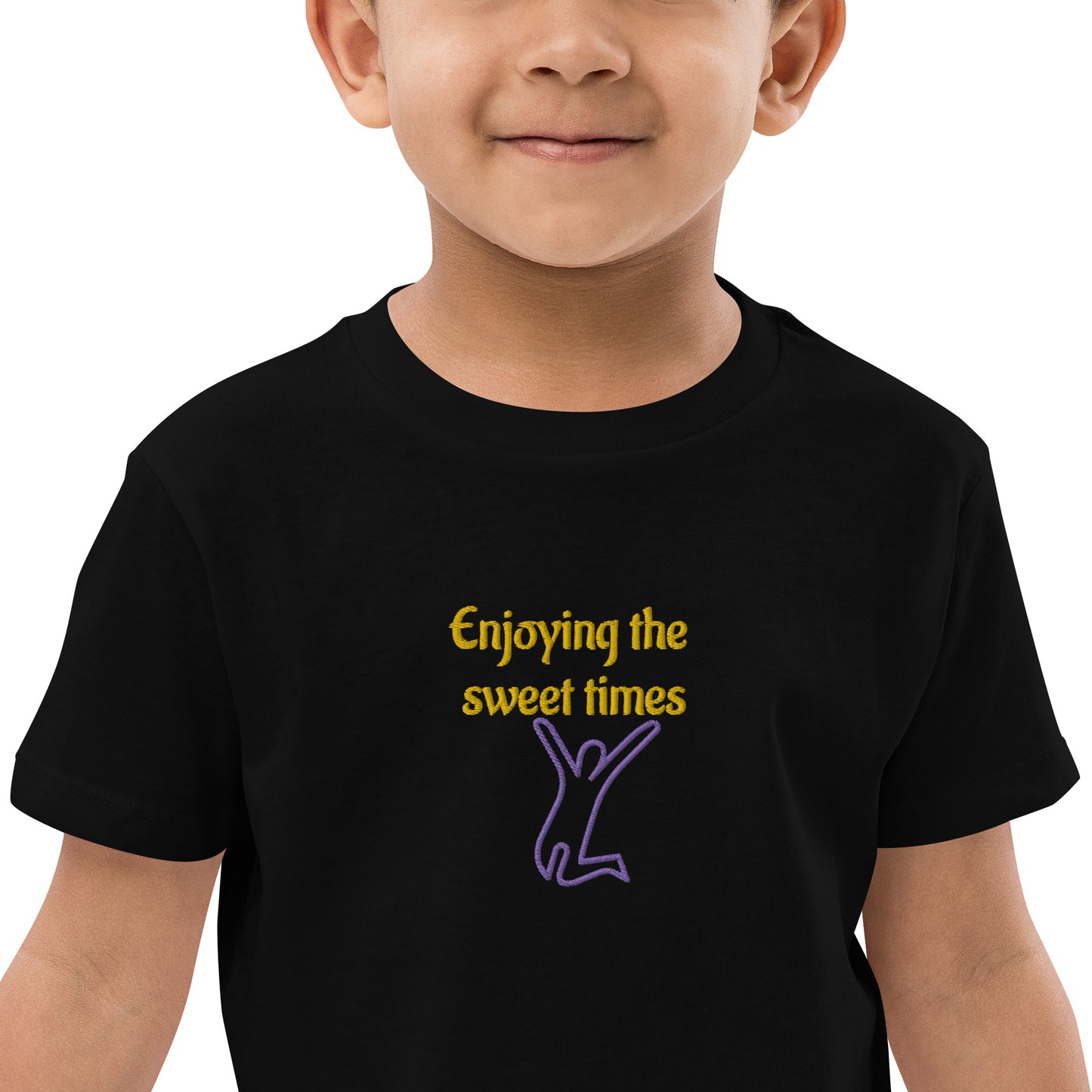 Organic Sweet times cotton kids t-shirt