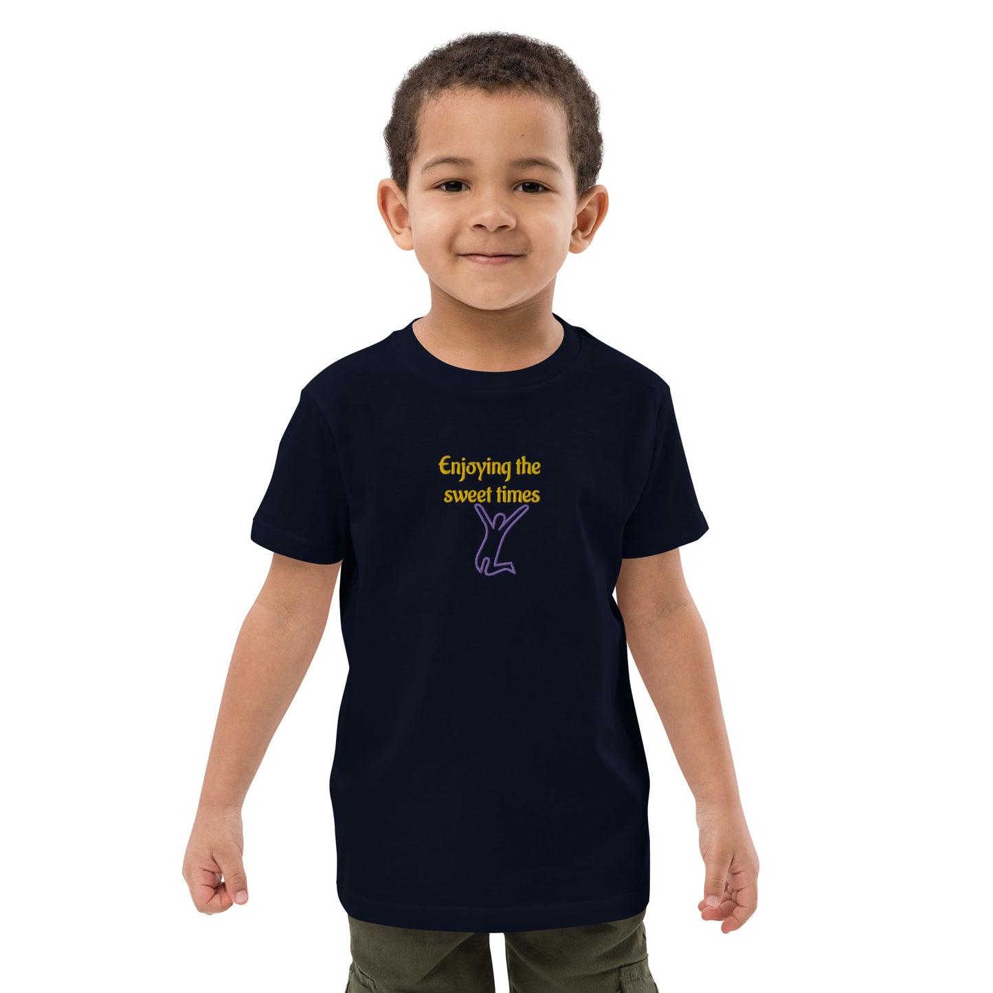 Organic Sweet times cotton kids t-shirt