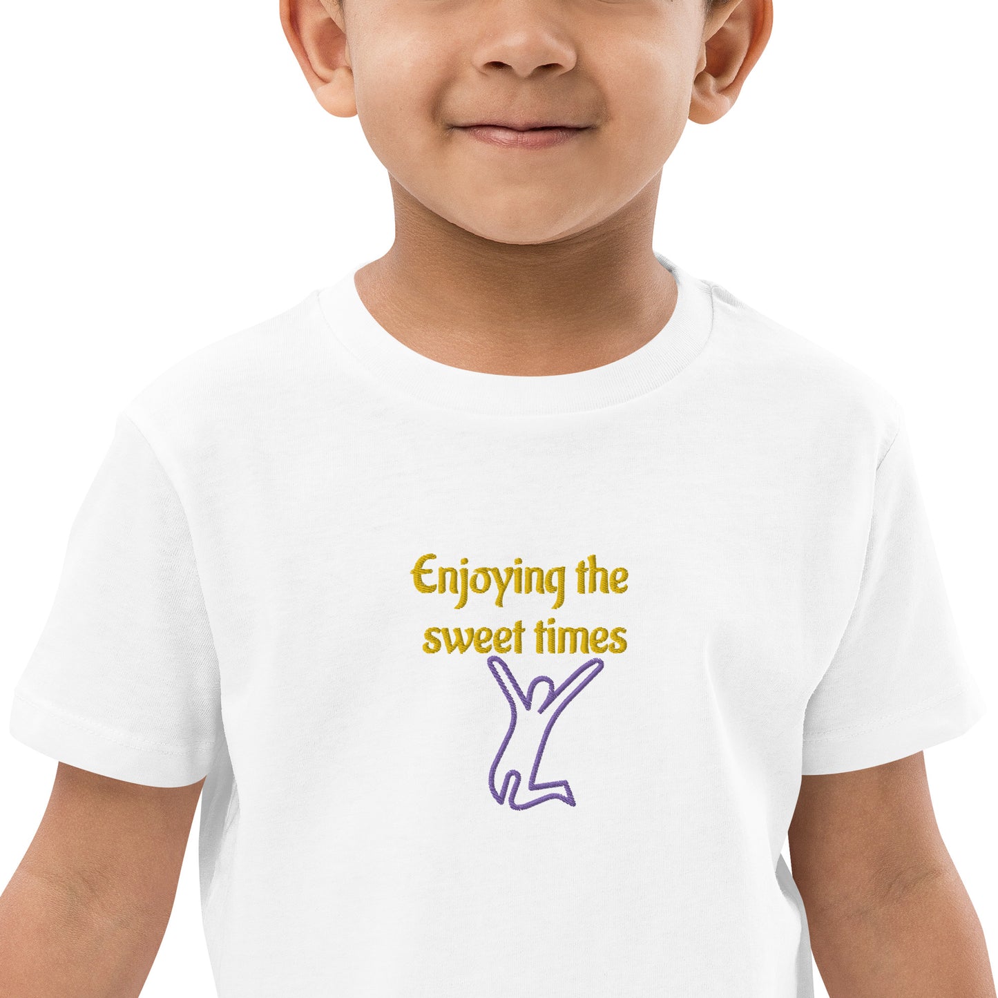 Organic Sweet times cotton kids t-shirt