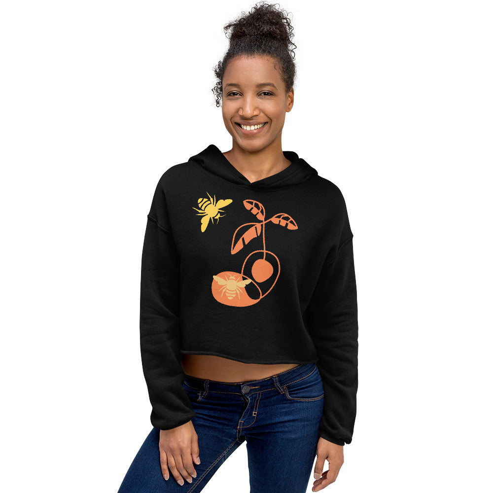 mango tree Crop Hoodie