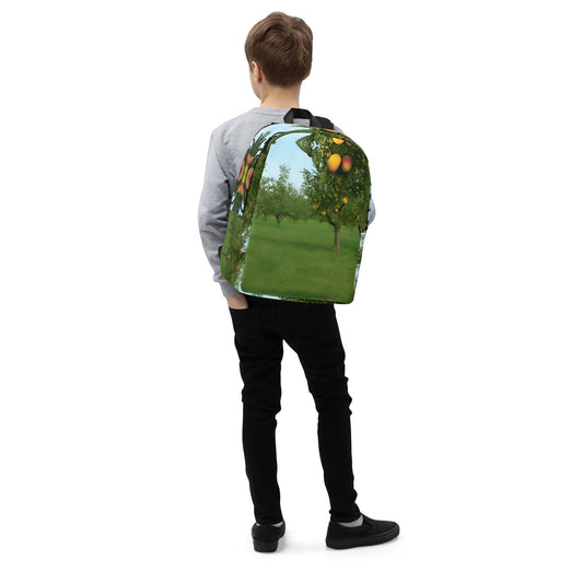 Minimalist mango orchid Backpack