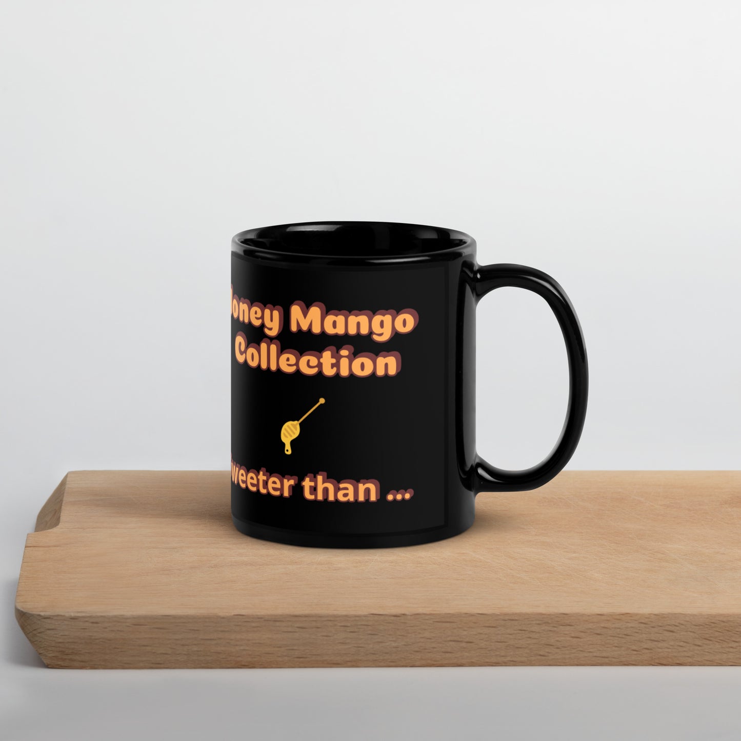 Black Glossy Mug