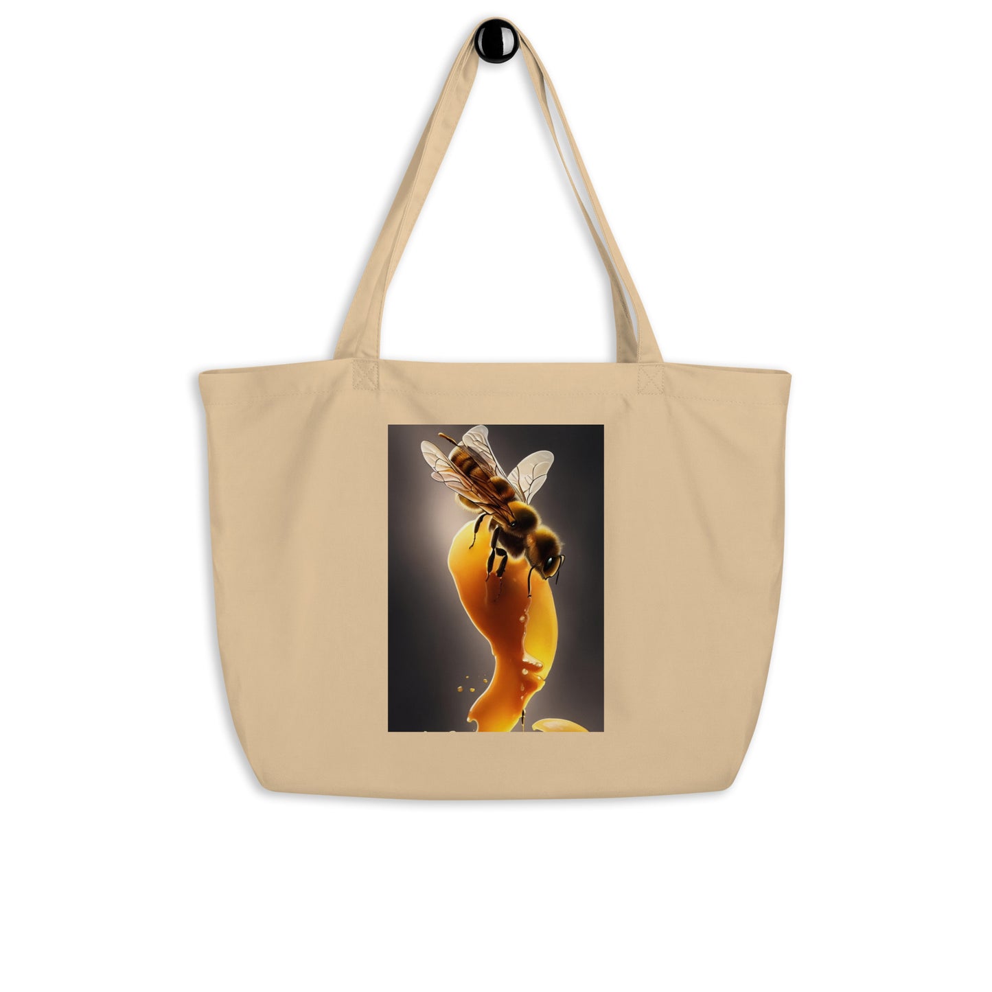 Large organic tote bag