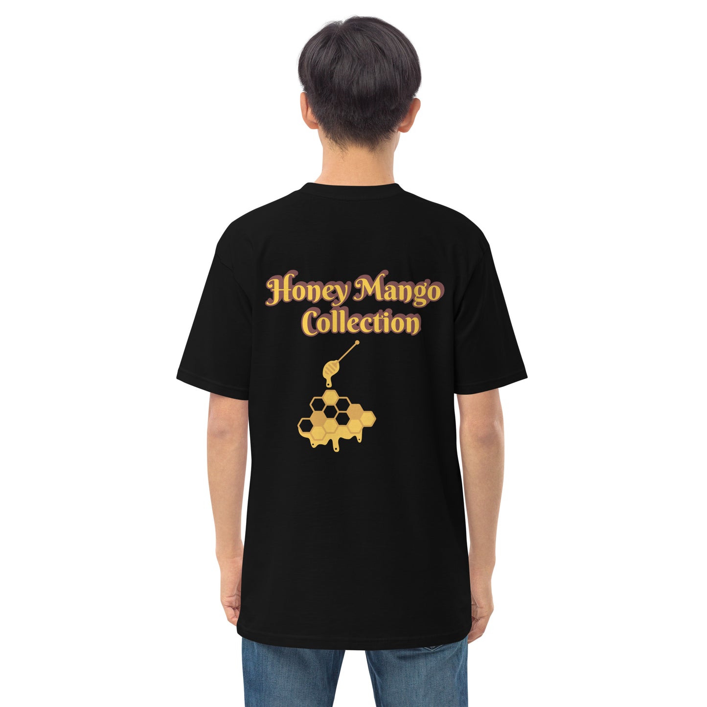 Honey mango Men’s premium heavyweight tee