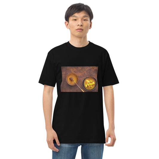 Honey mango Men’s premium heavyweight tee