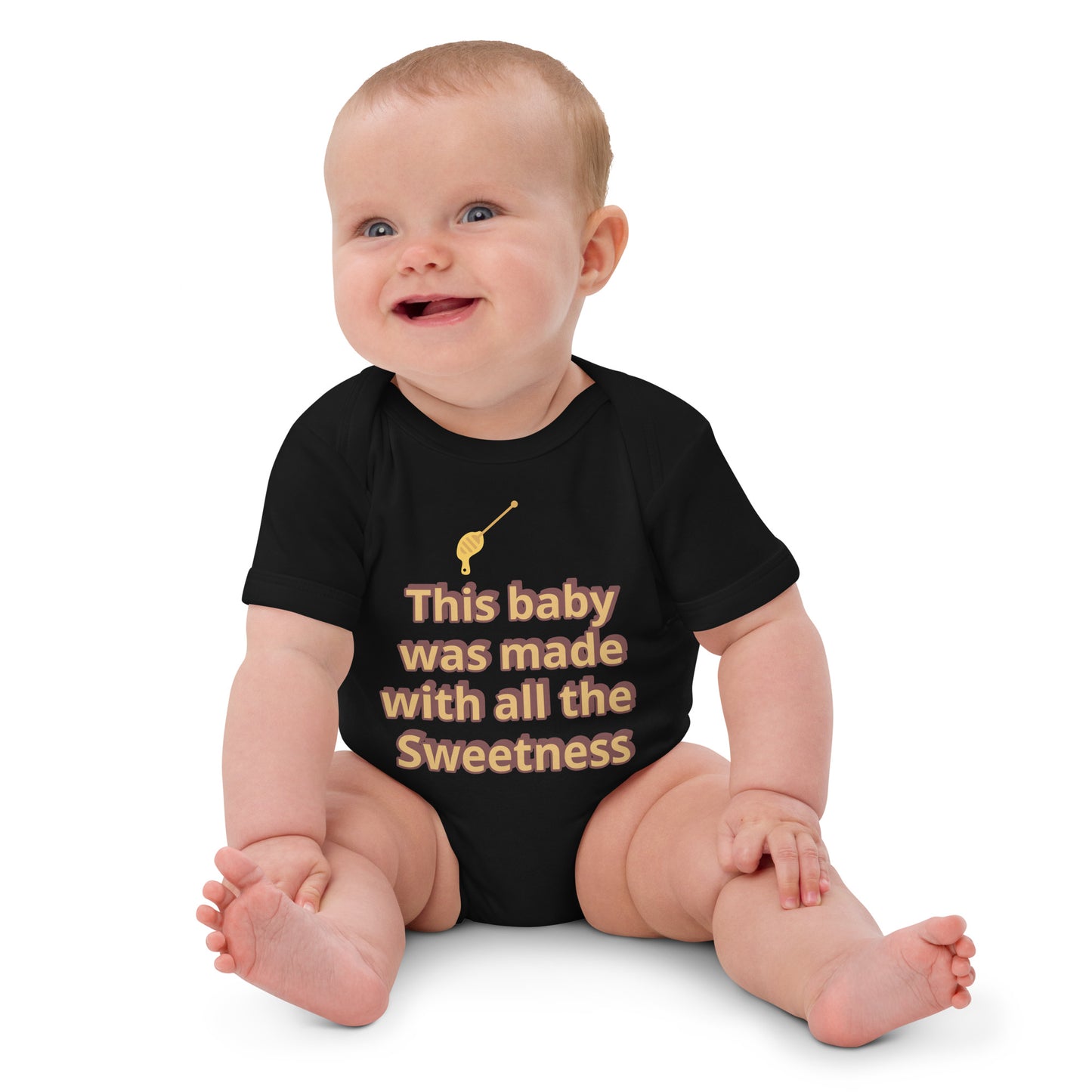 Organic cotton baby bodysuit