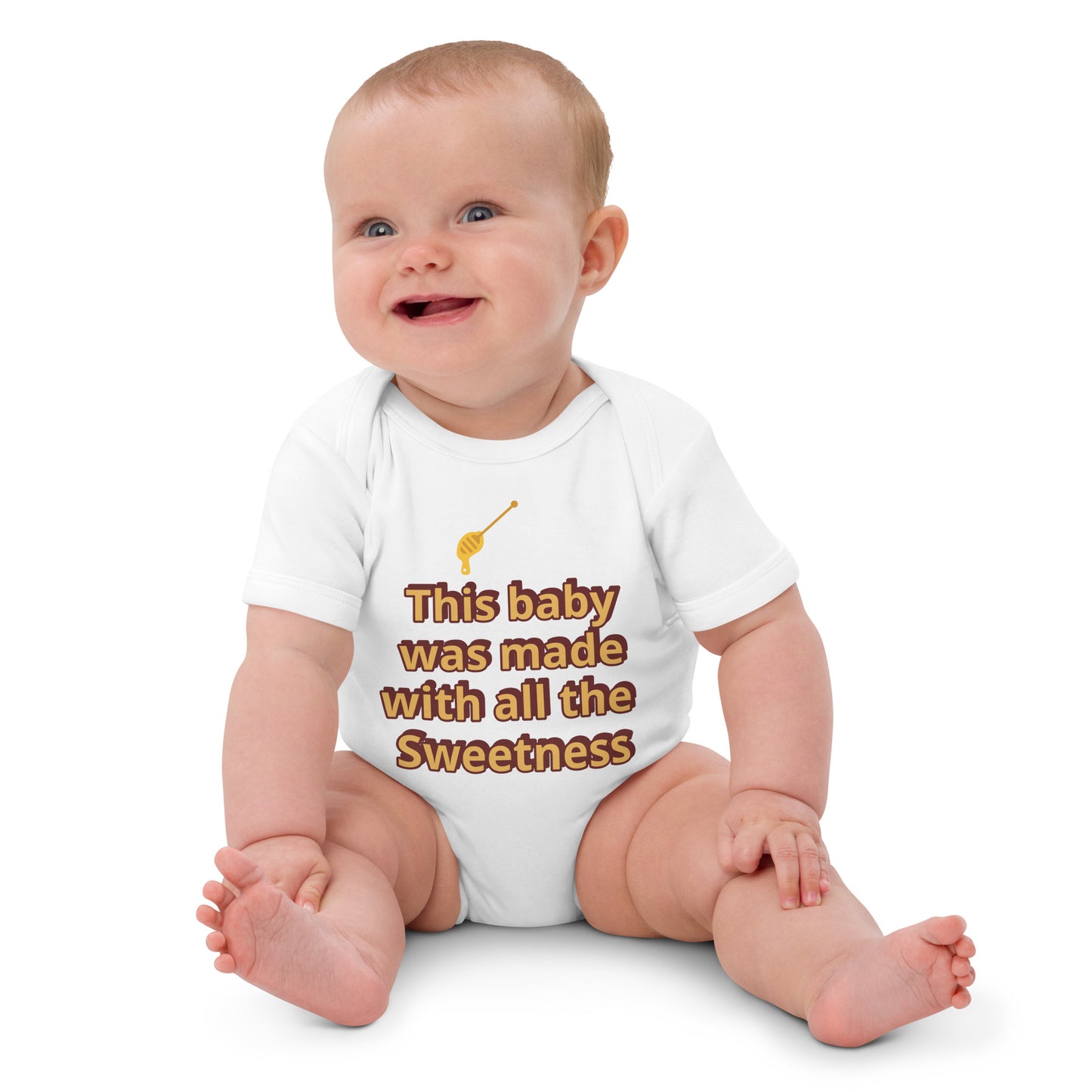 Organic cotton baby bodysuit